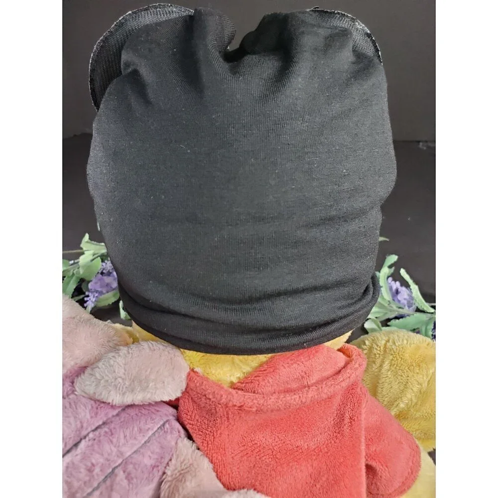 Minnie Mouse Ears Headband Hair Turban Sequins Ears Hair Bow Hair Accessories